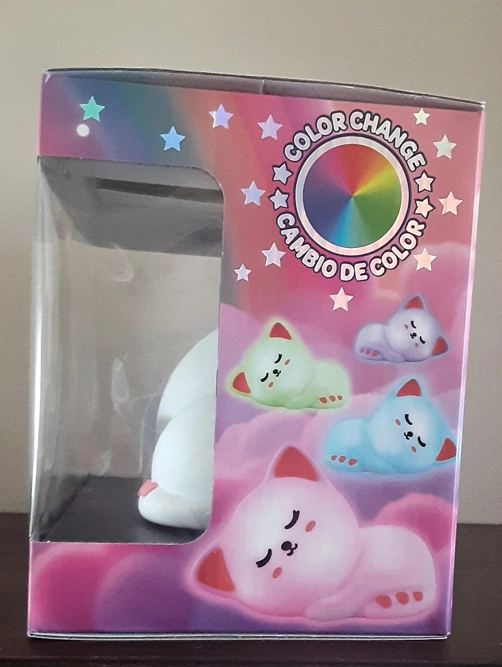 Cat Nap Color Changing Squish Light  NWT - Picture 5 of 5